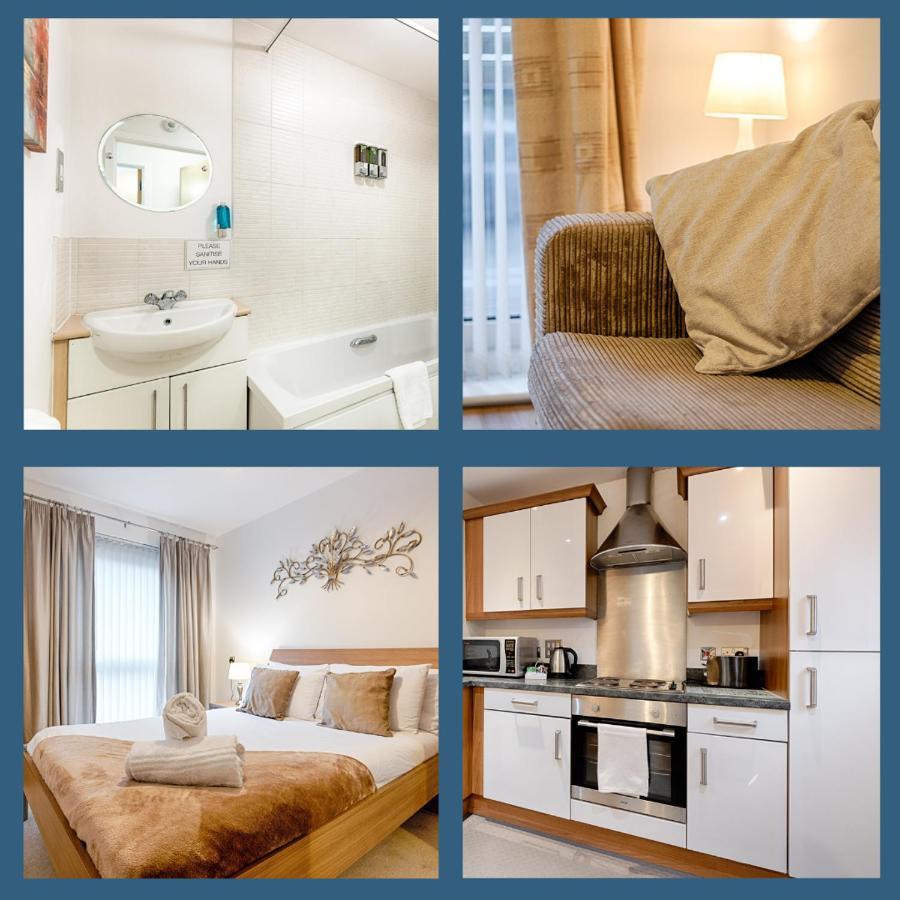 Ferienwohnung Parking, Balcony, Fully Equipped Kitchen Swansea Exterior foto